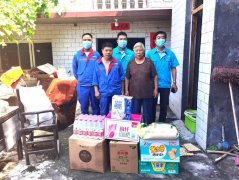 博源公司开展灾后慰问送真情 帮扶关怀暖人心活动